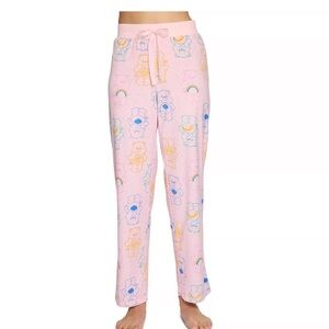 Pink Care Bears Pajama Pants size large